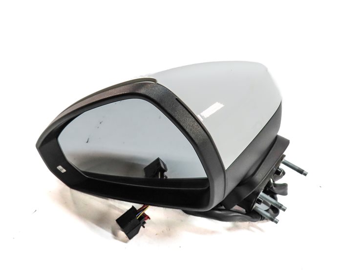 2015-2018 AUDI A3 S3 (8V) DRIVER MANUAL FOLD HEATED DOOR MIRROR (White)