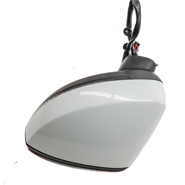 Thumbnail 5: 2015-2018 AUDI A3 S3 (8V) DRIVER MANUAL FOLD HEATED DOOR MIRROR (White)