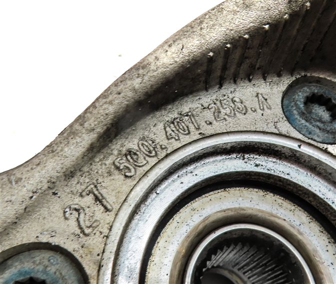 Thumbnail 6: 15-17 VW GOLF GTI / AUDI A3 S3 (8V) FRONT RIGHT SPINDLE KNUCKLE WHEEL BEARING