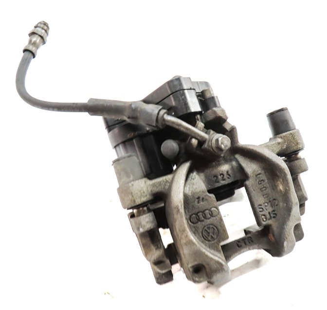 2015-2018 AUDI A3 (8V) RIGHT PASSENGER REAR ABS DISC BRAKE CALIPER w/ ACTUATOR
