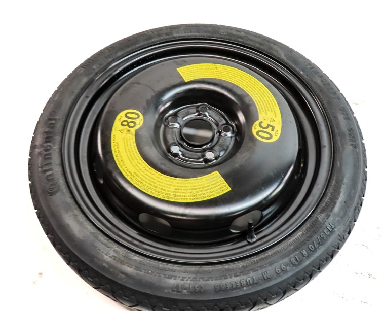 Thumbnail 4: 15-18 VW JETTA AUDI A3 S3 (8V) 18x3.5" EMERGENCY ROADSIDE SPARE TIRE WHEEL RIM