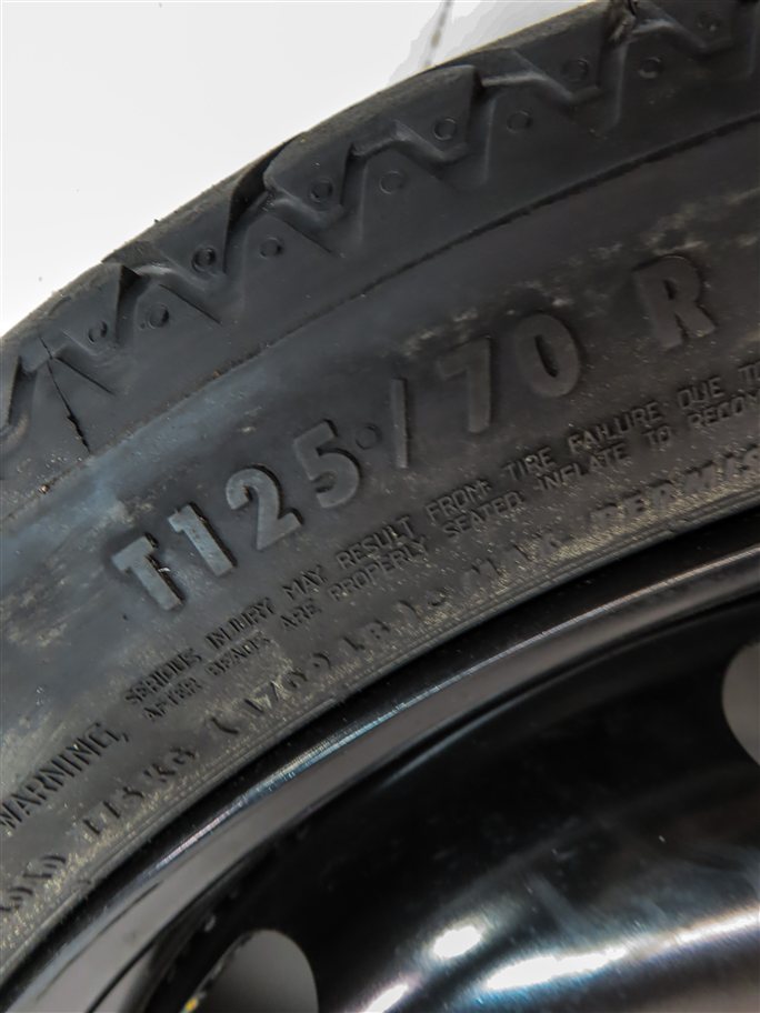 Thumbnail 8: 15-18 VW JETTA AUDI A3 S3 (8V) 18x3.5" EMERGENCY ROADSIDE SPARE TIRE WHEEL RIM