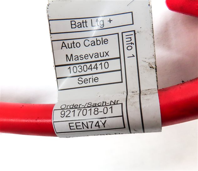 Thumbnail 6: 2014 BMW X1 (E84) 2.0L (N20) ENGINE POSITIVE BATTERY TERMINAL WIRE CABLE