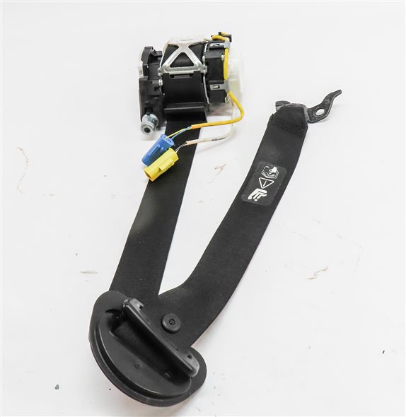 Thumbnail 2: 2012-2015 BMW X1 (E84) RIGHT FRONT PASSENGER SEATBELT BUCKLE RETRACTOR (Black)