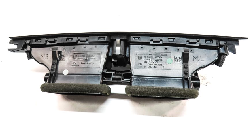 Thumbnail 5: 2014 BMW X1 (E84) FRONT CENTER DASH HEAT AIR AC HVAC DUAL VENT (Black)