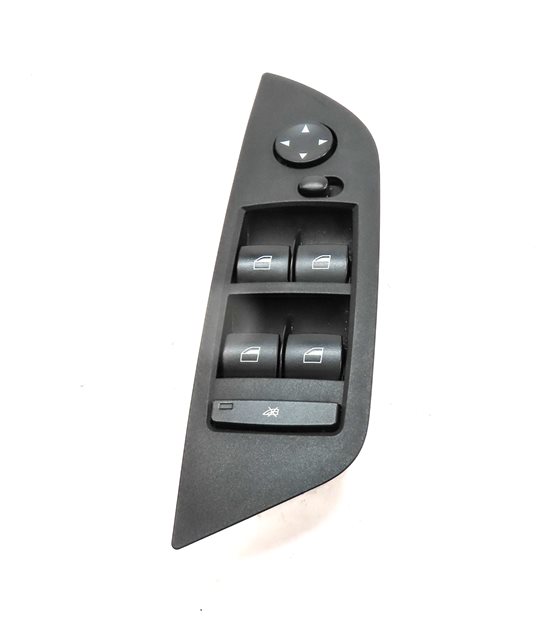 Thumbnail 2: 12-15 BMW X1 E84 FRONT LEFT DRIVER DOOR MASTER WINDOW SWITCH (w/o P-FOLD) BLACK