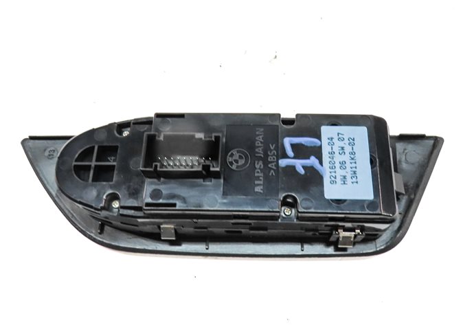 Thumbnail 5: 12-15 BMW X1 E84 FRONT LEFT DRIVER DOOR MASTER WINDOW SWITCH (w/o P-FOLD) BLACK