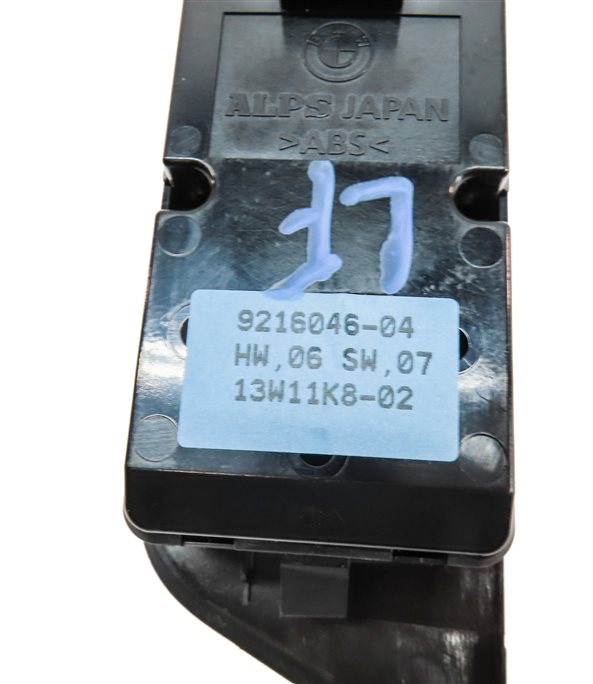 Thumbnail 6: 12-15 BMW X1 E84 FRONT LEFT DRIVER DOOR MASTER WINDOW SWITCH (w/o P-FOLD) BLACK