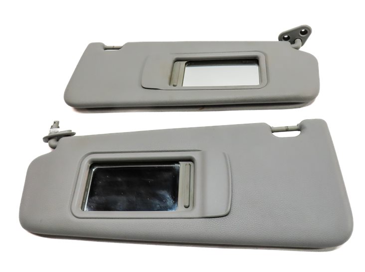 Thumbnail 4: 01-15 BMW 323i 325i 328i 330i 335i (E46 E84 E90) SUNVISOR SUN VISOR SET (Gray)