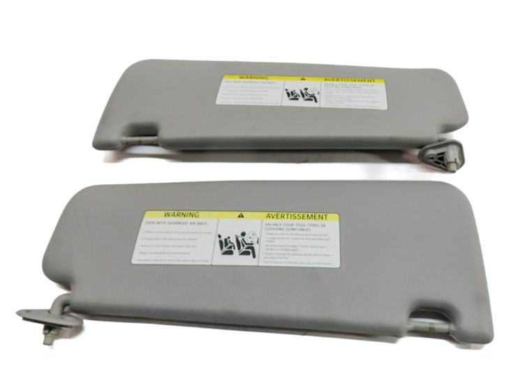 Thumbnail 6: 01-15 BMW 323i 325i 328i 330i 335i (E46 E84 E90) SUNVISOR SUN VISOR SET (Gray)