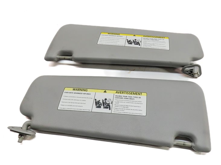 Thumbnail 8: 01-15 BMW 323i 325i 328i 330i 335i (E46 E84 E90) SUNVISOR SUN VISOR SET (Gray)