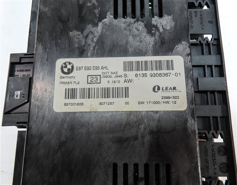 Thumbnail 5: 10-16 BMW 328i 335i M3 X1 Z4 (E84 E89 E92 E93) FRM3R PL2 LIGHT CONTROL MODULE