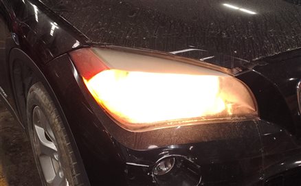 Thumbnail 2: 2013-2015 BMW X1 (E84) RIGHT FRONT PASSENGER HALOGEN HEADLIGHT LIGHT LAMP