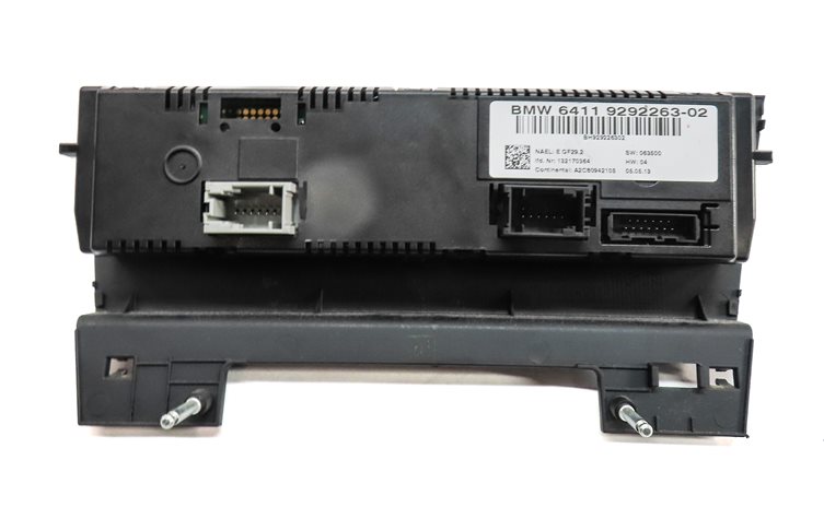 Thumbnail 6: 10-13 BMW 135i 328i 335i X1 (E84 E87 E90) HEATER A/C TEMPERATURE CONTROL PANEL
