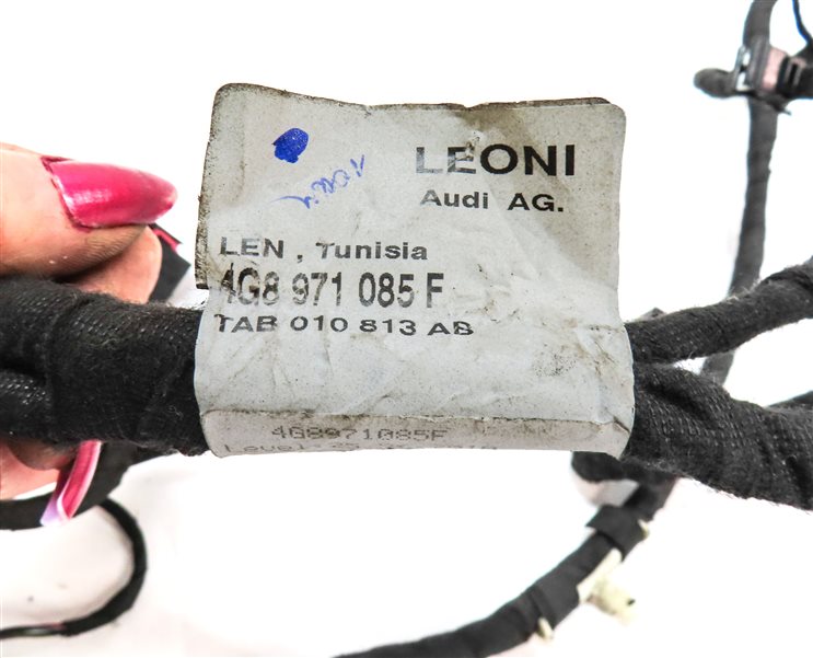Thumbnail 5: 12 AUDI A7 C7 4G8 REAR PARK ASSIST PDC DISTANCE CONTROL WIRE SENSOR SET (Black)