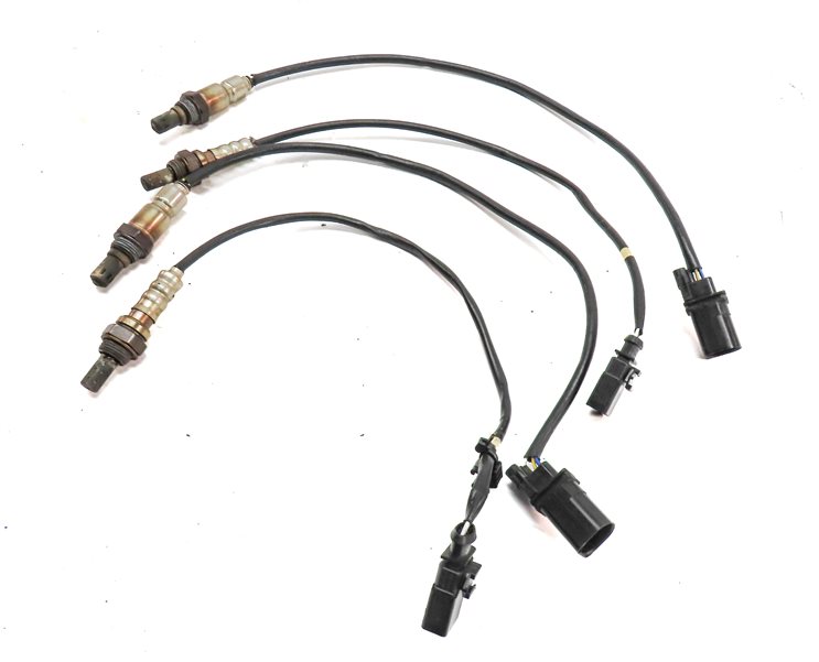 2012 AUDI A7 (C7 4G8) 3.0L SUPER (CGXB) ENGINE OXYGEN O2 LAMBDA WIRE SENSOR SET