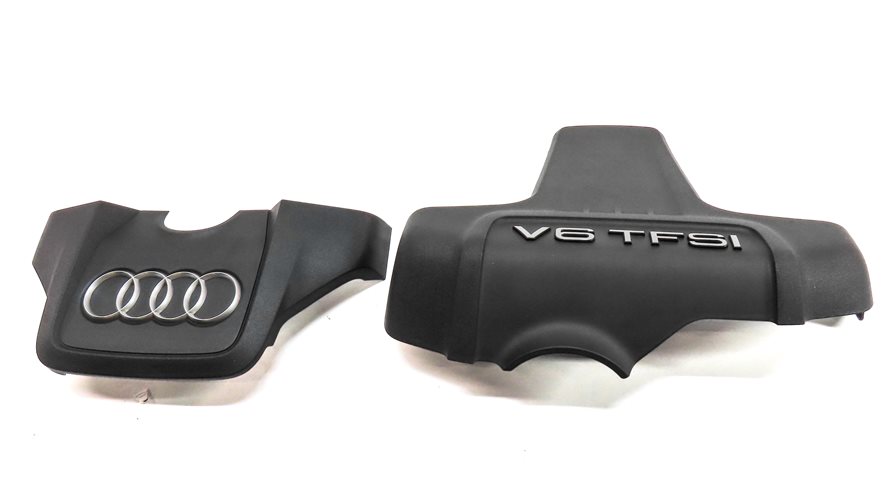 Thumbnail 2: 09-16 AUDI A6 A7 A8 Q5 Q7 S5 SQ5 3.0L SUPERCHARGED ENGINE COVER TRIM SET 2
