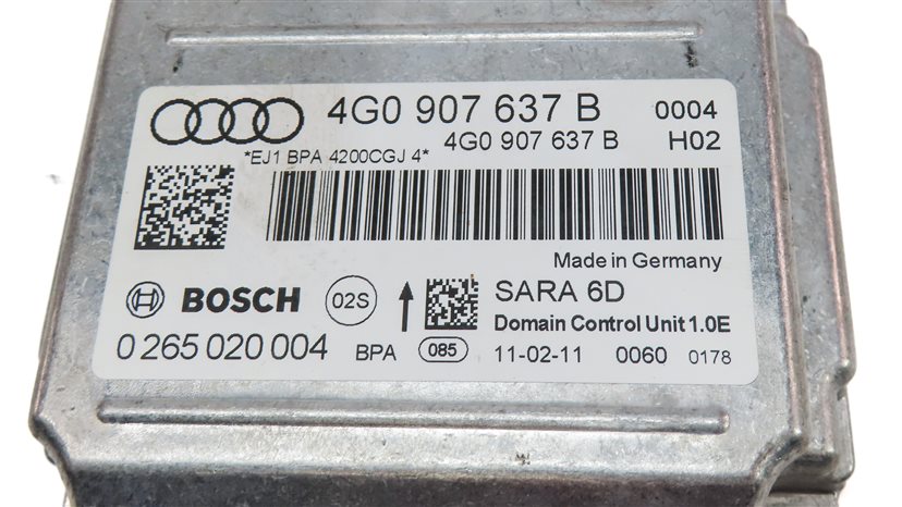 Thumbnail 5: 2012 AUDI A7 (C7 4G8) ACCELERATION YAW TURN RATE SPEED CONTROL MODULE