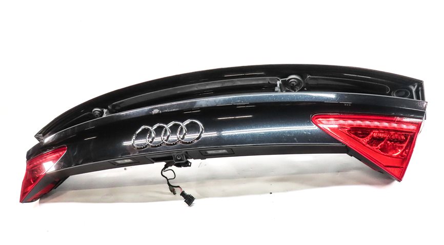 Thumbnail 2: 12-17 AUDI A7 S7 RS7 C7 4G8 ELECTRIC SPOILER WING w/ MOTORS & TAILLIGHTS (Black)