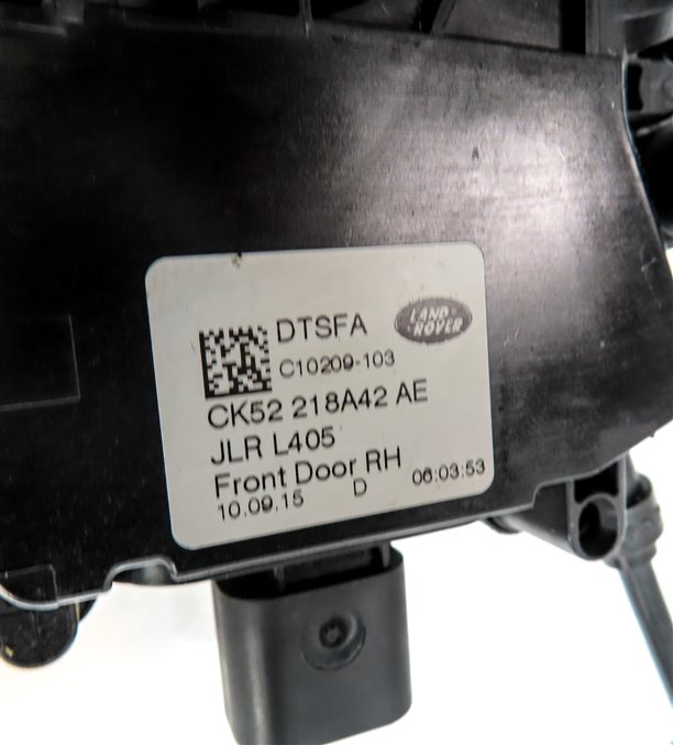 Thumbnail 8: 16-17 RANGE ROVER FRONT RIGHT PASSENGER DOOR LOCK LATCH ACTUATOR w/SOFT CLOSE