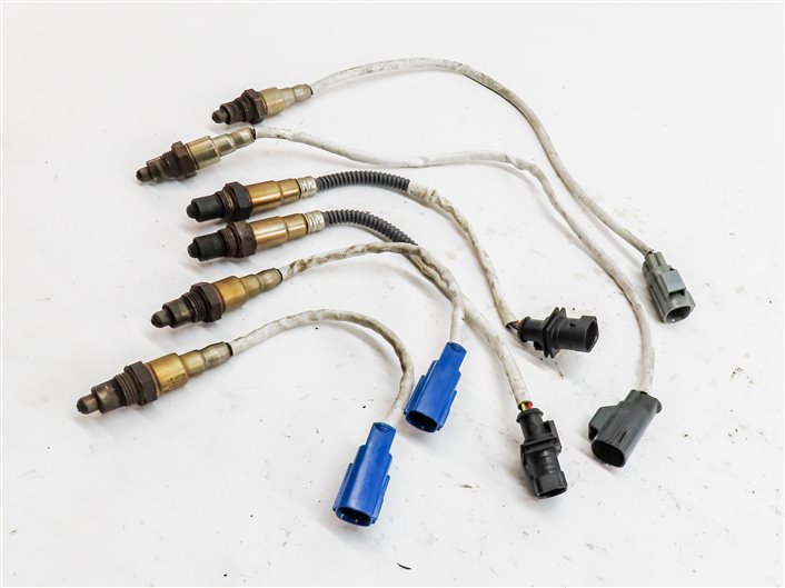 16 RANGE ROVER (L405) 5.0L SUPER AWD ENGINE OXYGEN O2 LAMBDA PROBE SENSOR SET/6
