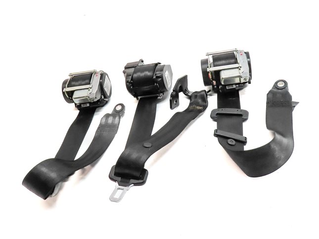 Thumbnail 2: 2016 RANGE ROVER (L405) REAR LEFT CENTER RIGHT SEAT SEATBELT RETRACTOR SET/3