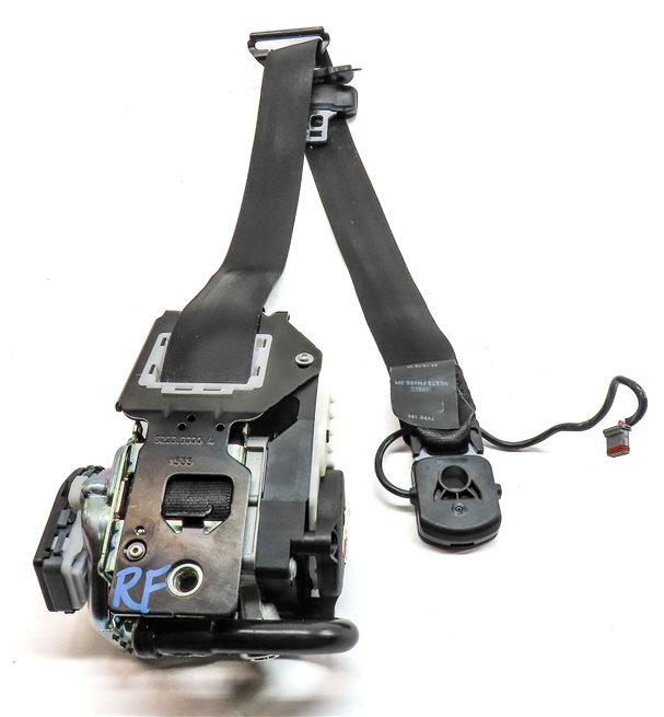 Thumbnail 4: 2013-2019 RANGE ROVER (L405) FRONT RIGHT PASSENGER SEATBELT RETRACTOR (BLACK)