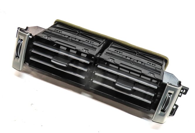 2016 RANGE ROVER (L405) FRONT CENTER DASH HEAT AIR AC DUAL VENT (BLACK/SILVER)