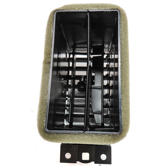 Thumbnail 3: 2016 RANGE ROVER (L405) FRONT LEFT DRIVER DASH HEAT AIR AC VENT (BLACK/SILVER)