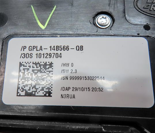 Thumbnail 5: 2016 RANGE ROVER (L405) FRONT LEFT DRIVER SEAT POSITION ADJUST SWITCH w/ LUMBAR