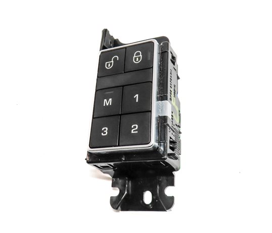 Thumbnail 2: 15-20 DISCOVERY SPORT ROVER SPORT VELAR DRIVER MEMORY SEAT SWITCH (BLACK)