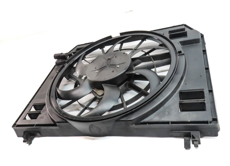 Thumbnail 2: 13-16 RANGE ROVER SPORT (L405 L494) CONDENSER ELECTRIC COOLING FAN & SHROUD
