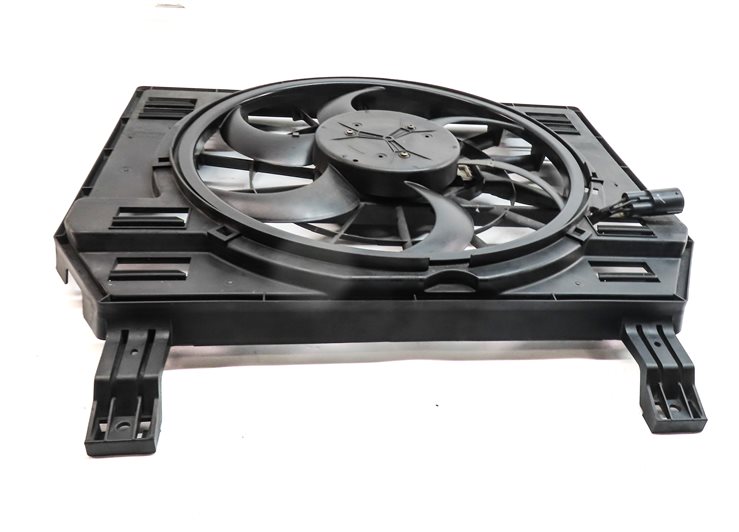 Thumbnail 5: 13-16 RANGE ROVER SPORT (L405 L494) CONDENSER ELECTRIC COOLING FAN & SHROUD