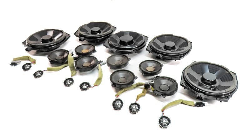 Thumbnail 1: 2016 RANGE ROVER (L405) RADIO STEREO AUDIO SOUND SYSTEM SPEAKER SET/19