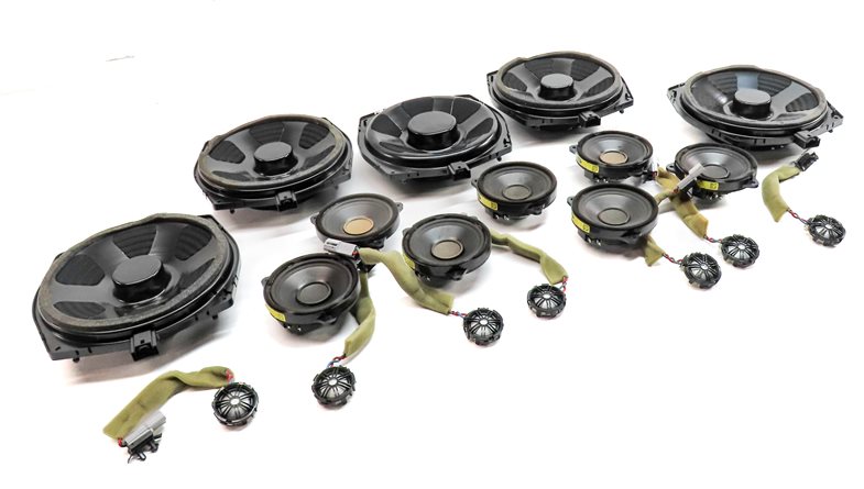 Thumbnail 3: 2016 RANGE ROVER (L405) RADIO STEREO AUDIO SOUND SYSTEM SPEAKER SET/19