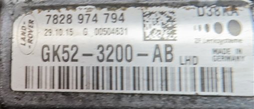 Thumbnail 6: 2016 LAND RANGE ROVER L405 ELECTRIC ASSIST POWER STEERING GEAR RACK & PINION