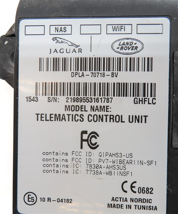 Thumbnail 5: 2016 RANGE ROVER (L405) TELEMATICS COMMUNICATION CONTROL MODULE