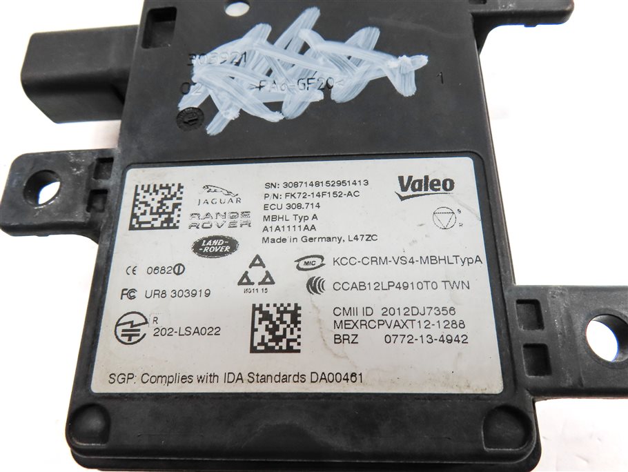 Thumbnail 5: 2016 RANGE ROVER (L405) REAR LEFT DRIVER ASSIST BLIND SPOT RADAR SENSOR MODULE