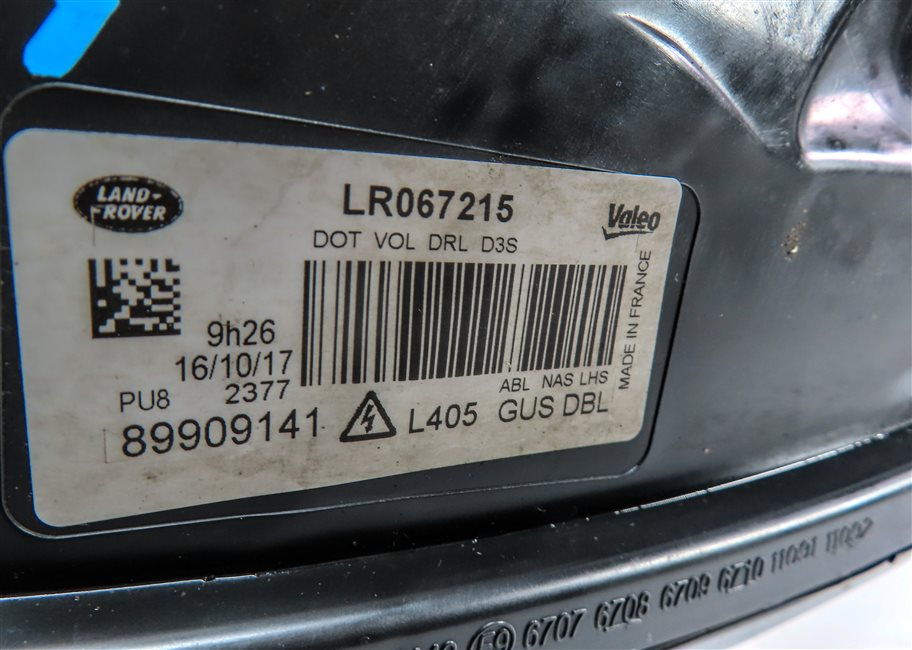 Thumbnail 7: 2013-2017 RANGE ROVER (L405) FRONT LEFT XENON HID ADAPTIVE HEADLIGHT LIGHT LAMP