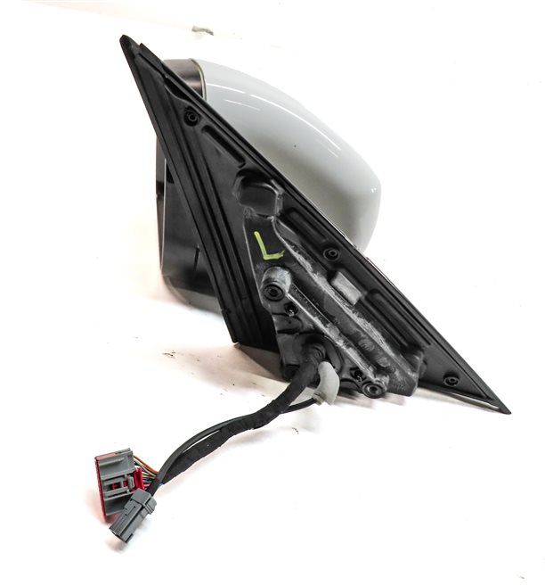 Thumbnail 6: 14-17 RANGE ROVER L405 LEFT DRIVER AUTODIM BLIND SPOT CAMERA DOOR MIRROR (WHITE)