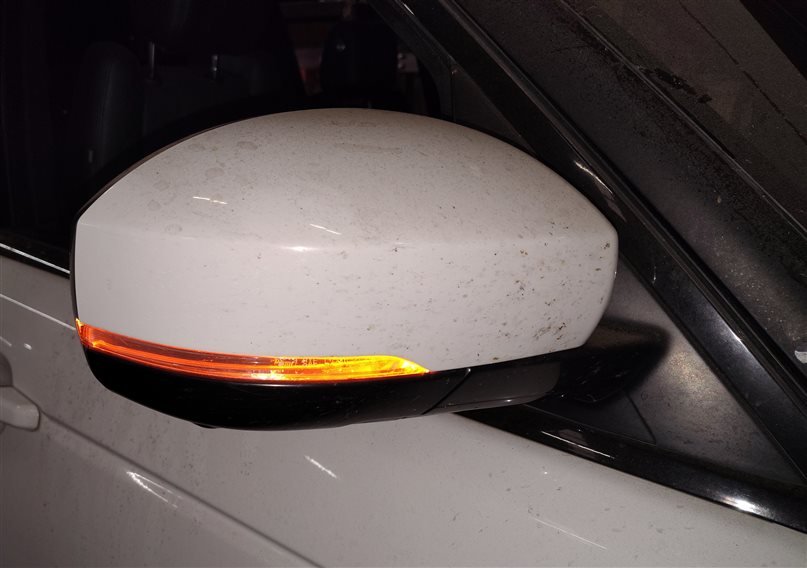 Thumbnail 2: 14-17 RANGE ROVER L405 FRONT RIGHT AUTODIM BLIND SPOT CAMERA DOOR MIRROR (WHITE)