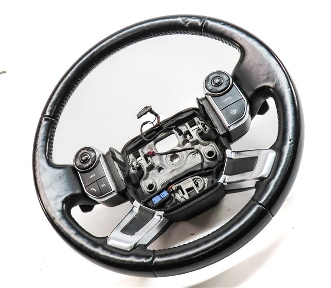 13-21 LAND ROVER DISCOVERY RANGE ROVER (L405 L462) HEATED STEERING WHEEL (BLACK)