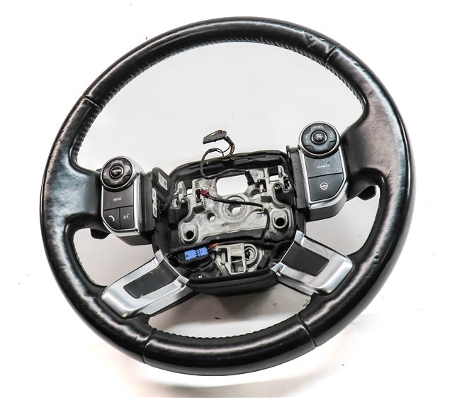 Thumbnail 2: 13-21 LAND ROVER DISCOVERY RANGE ROVER (L405 L462) HEATED STEERING WHEEL (BLACK)