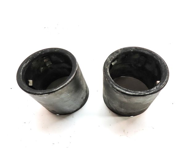 Thumbnail 2: 2011-2016 BMW 5 SERIES F10 REAR MUFFLER EXHAUST HOSE PIPE TIP END SET/2