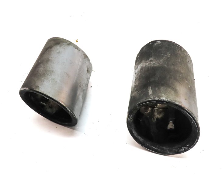 Thumbnail 3: 2011-2016 BMW 5 SERIES F10 REAR MUFFLER EXHAUST HOSE PIPE TIP END SET/2