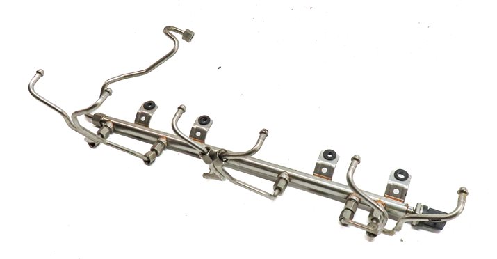 Thumbnail 1: 2013 BMW 535I (F10) 3.0L (N55) ENGINE MOTOR FUEL INJECTOR RAIL w/ LINES