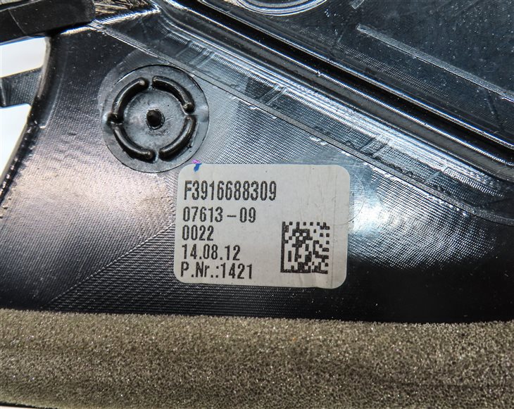 Thumbnail 6: 2013 BMW 535I (F10) FRONT LEFT DRIVER DASH HEAT AIR AC HVAC VENT (Black)