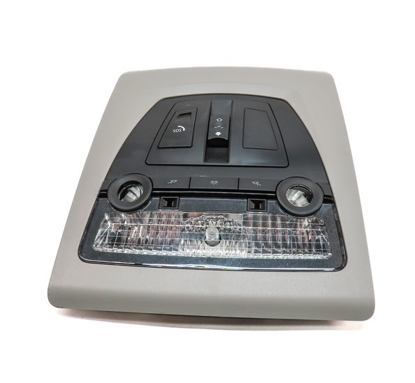 Thumbnail 2: 2013 BMW 535I (F10) FRONT INTERIOR OVERHEAD DOME MAP READING LIGHT LAMP (Gray)