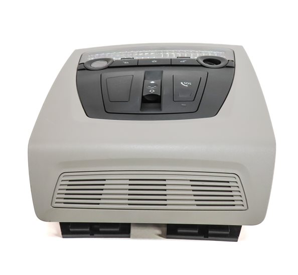 Thumbnail 4: 2013 BMW 535I (F10) FRONT INTERIOR OVERHEAD DOME MAP READING LIGHT LAMP (Gray)