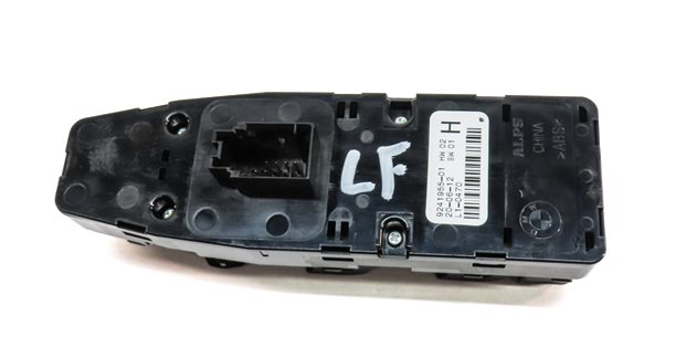 Thumbnail 5: 10-19 BMW 528i 535i 550i 650i M5 M6 X3 (F10 F12 F25) DRIVER P-FOLD WINDOW SWITCH